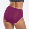 New WUKA leak-proof period high waist swimwear in Deep Pink - back view - Light/Medium flow